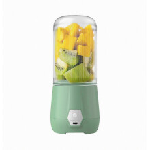 Portable Blender Cup, Electric Usb Juicer Blender, Mini Blender Portable Blender compatible Milkshakes And Smoothies, Juice, Green, 1 Pcs_Special Gif