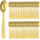 Althee 100 Pack Disposable Gold Plastic Spoons, Solid And Durable Plastic Cutlery Spoons, Heavy Duty_Special Gift 1