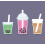 300Pcs Clear Plastic Drinking Straws compatible Bubble Tea Jumbo_Special Gift 2