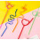 Crazy Straws Colorful Reusable 10 Pcs_Special Gift 4