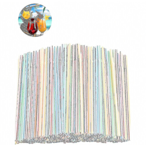 1200pcs Plastic Straws Plastic Drinking Straws-flexible Plastic Straws (ruipei)_Special Gift 2