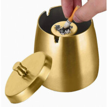 Cendrier coupe-vent compatible avec les cigarettes d'extérieur - Cendriers compatibles avec les terrasses - Cadeau spécial