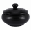 Ceramic Ashtray with Windproof Lid compatible Indoor Outdoor Use -Black_Special Gift 4