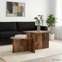 vidaXL Coffee Table Old Wood 100 x 50 x 40 cm Engineered Wood