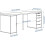 IKEA LAGKAPTEN ALEX Desk 200x60 cm 6