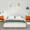 VidaXL vidaXL Bed Frame Wax Brown 150 x 200 cm Solid Pine Wood 5