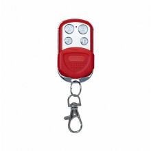 433MHz Universal Garage Door Remote Control Four-Button Code Copying Remote Control compatible Gate Barrier Roller Door Red_Special Gift