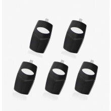Afstandsbediening voor garagedeuropener, compatibel met Linear Multicode 300MHZ 308911/1089/3070/3060, 10 dips, 5 stuks_Speciaal cadeau