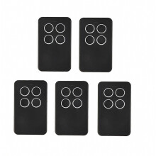 5pcs Universal Multifrequency Garage Remote Gate Remote Control 280-868MHZ compatible All Fixed Code and P_Special Gift