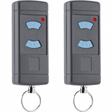(2 Pcs) Garage Door Remote compatiblement Handheld Transmitter HSE2-868 HSM4-868 HS4-868 868MHz Blue Button Compatible with GARADOR Promatic Gate_Spe