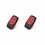 2X 433Mhz Garage Door Copy Remote Control Cloning RF Transmitter Wireless Remote Control 433Mhz compatible Gate Duplicator,Red_Special Gift 1