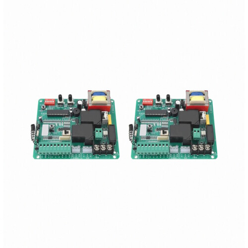 2X Circuit Control Board,Automatic Door Opener Control Board,Main Electronic Control Board compatible Sliding Gate Motor 220V_Special Gift