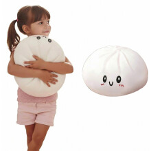Pelota antiestrés gigante de 25 cm con forma de empanadilla, juguete blando compatible con el alivio de la ansiedad y el juego sensorial_Regalo espec