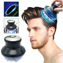 Haartrimmer compatibel met ronde tondeuse voor mannen, waterdichte elektrische haartrimmer voor mannen, 360 mes, korte tondeuse, haartrimmer compati