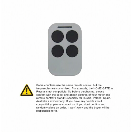 433.92mhz Rolling Code Remote Control compatible Automatic Swing Sliding Gate Opener Wireless Remote Long Distance Reception_Special Gift 2