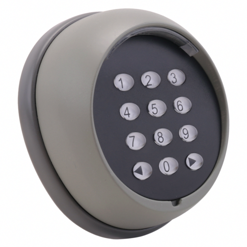 Metal Wireless Keypad Gate Opener Rolling Code 433Mhz compatible Garage Door Access Control High Quality_Special Gift 2