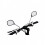 Universal Rear View Handlebar Adjustable Mirrors &amp; Safety Reflector Scooter_Special Gift 2