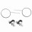 Motorcycle Rearview Mirror 360 Rotation Adjustable Handlebar Bracket compatible Retro Motorbikes_Special Gift 3