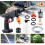 Battery Powered Pressure Washer, Multi-Function Adjustment compatible Various Cleaning Needs, Cordless Design compatible Unmatched Mobility, Quick Co 3