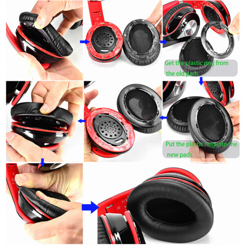 Earpads compatible Mpow 059 071 H1 H4 Earphone Memory Foam Earcups Audio Accessories_Special Gift 1