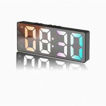 Colorful Alarm Clock compatible Kids - Digital Alarm Clocks Bedside compatible Bedroom Home,Gifts compatible Teenage Boys Girls, LED Display_Special
