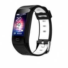 Orologio sportivo da uomo e da donna, smartwatch compatibile con Android e iOS, impermeabile, fitness tracker, monitoraggio della frequenza cardiaca