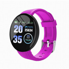 Smartwatch D18 per uomo e donna, orologio intelligente per la misurazione della pressione sanguigna, impermeabile, digitale, per sport e fitness, com