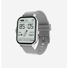 Smartwatch per uomo e donna con monitoraggio della frequenza cardiaca, impermeabile, compatibile con Bluetooth, compatibile con le previsioni meteo,
