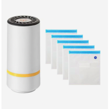 Pompa ad aria elettrica ricaricabile tramite USB con sacchetto per la conservazione del filamento sottovuoto - Funzionamento rapido con un solo tasto