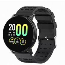 Smartwatch da uomo e donna, orologio da polso con cardiofrequenzimetro, smartwatch sportivo, fitness tracker, braccialetto compatibile con Android e