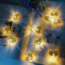 Heart-shaped lantern string compatible Valentine's Day_Special Gift