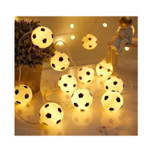 LED Soccer Ball String Lights | Battery Powered_Special Gift
