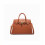 (Brown, Large) Lychee pattern Birkin bag, new niche versatile handbag_Special Gift 1