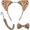 Embrace Adventure with Leopard Headband Tail Bowtie 3pcs Set_Special Gift 1