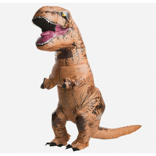Επίσημη Φουσκωτή Στολή Δεινοσαύρου T-Rex από το Jurassic World_Ειδικό Δώρο