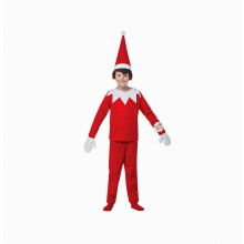 (Buachaillí, 140cm) Gúna Cosplay Elf do Leanaí Fásta Elf ar an Seilf Cóisir Nollag Oíche Shamhna_Bronntanas Speisialta