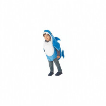 (Blauwe haai, 110 cm (3-4 jaar)) Kinder Babyhaai Familie Verkleedkostuum Jongens Meisjes Peuter Halloween Kostuum Jumpsuit_Speciaal Cadeau