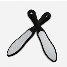 BEZOX Double-Sided Foot File Pedicure Rasp compatible Calluses & Cracked Heels, Heavy-Duty Stainless Steel, Waterproof, Ergonomic Handle, F-01_Sp