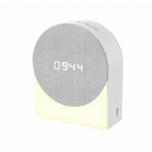 White Noise Sound Machine, Sunrise Alarm Clock with Night Light, 4 in 1 Music Speaker, Sleeping Soother with 6 Sounds_Special Gift