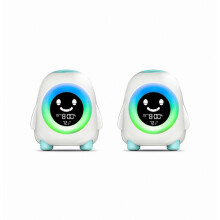 2X Kids Alarm Clock, Alarm Clock compatible Kids, Ready to Wake Sleep Trainer, Colorful Night Light, Nap Timer_Special Gift