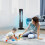 Climatiseur portable XIAOLE 2 vitesses, noir_Cadeau spécial 4