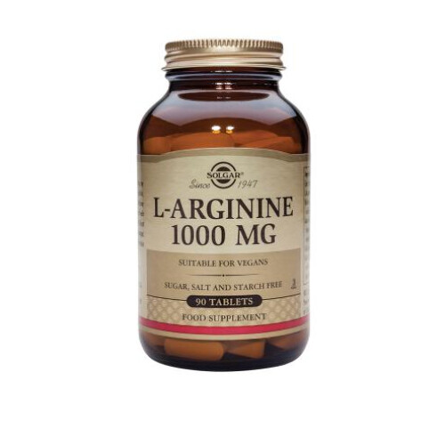 Solgar Solgar L-Arginine, 1000 mg Tablets, 90