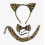Embrace Adventure with Leopard Headband Tail Bowtie 3pcs Set_Special Gift 4