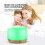 300ML Essential Oil Diffuser,Remote Control Aromatherapy Diffusers Humidifier with Adjustable Mist Mode &amp; Waterless Auto-Off and 7 LED Light Colo 2