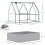 Raised Garden Bed with Greenhouse Cover 3