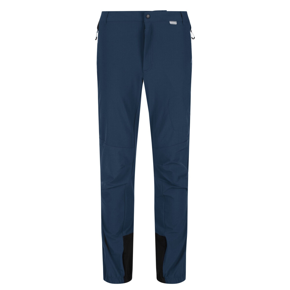 Regatta (30R, Moonlight Denim) Mens Mountain Iii Hiking Trousers