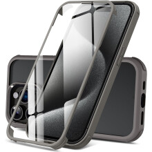 DOSNTO Etui Ochronne do iPhone’a 15 Pro Max, Szare