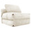 3-in-1 Corduroy Floor Sofa Bed, Fold-Out Chaise 2