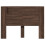 VidaXL vidaXL Storage Headboard with LED Brown Oak Engineered Wood 3