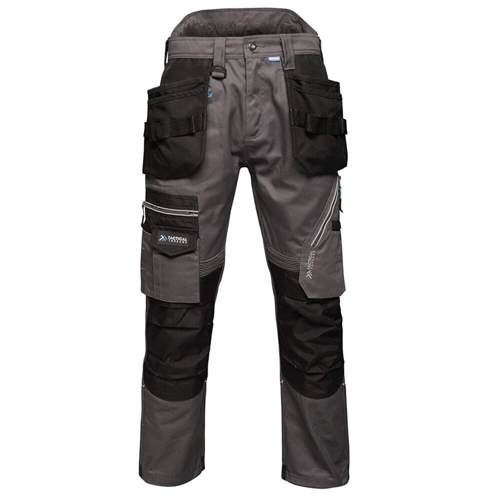 (34R, Iron) Regatta Professional Mens Work Trousers 5059000825750